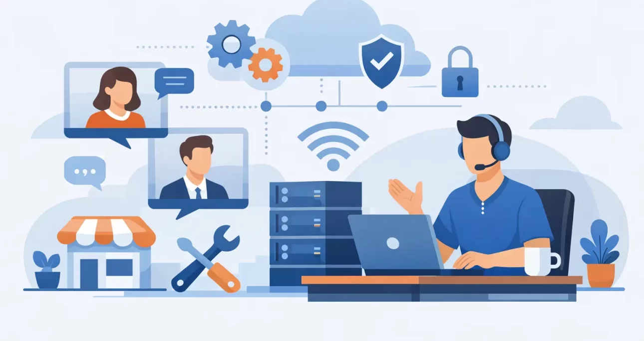 Externer IT-Support für kleine Unternehmen