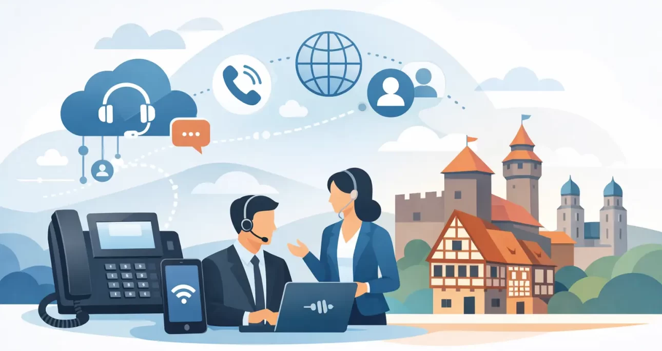 VoIP-Telefonanlage für Unternehmen in Nürnberg